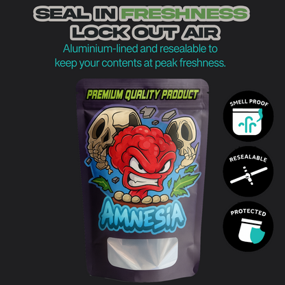 Amnesia Mylar Bags 3.5G