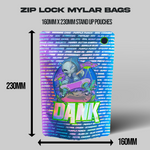 DANK Mylar Bags 63G