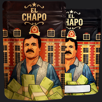 El Chapo Mylar Bags 3.5G