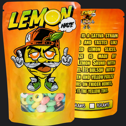 Lemon Haze Mylar Bags