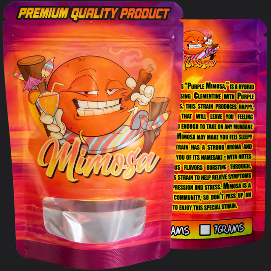 Mimosa Mylar Bags