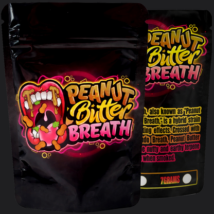 Peanut Butter Breath Mylar Bags 3.5G