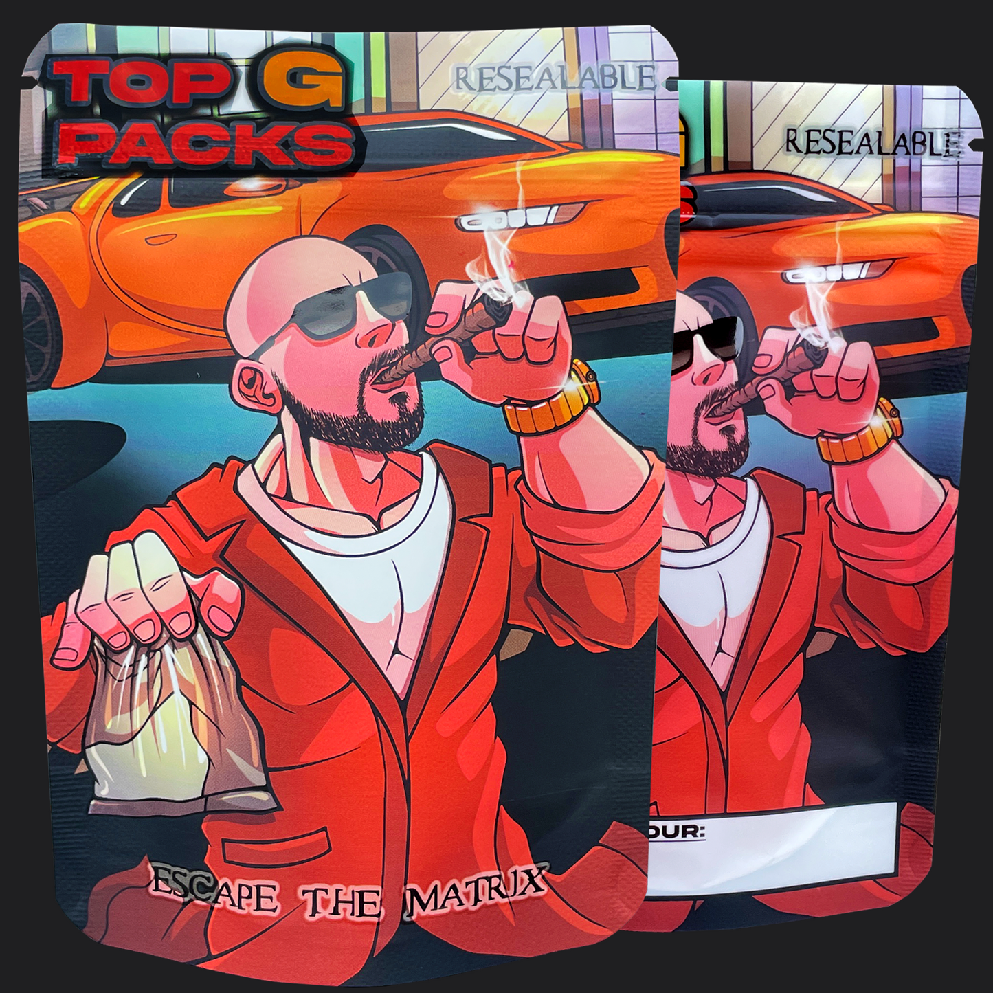 Top G Mylar Bags 3.5G