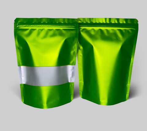 Green Mylar Bags 28G