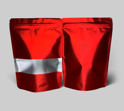 Red Mylar Bags 3.5G / 7G